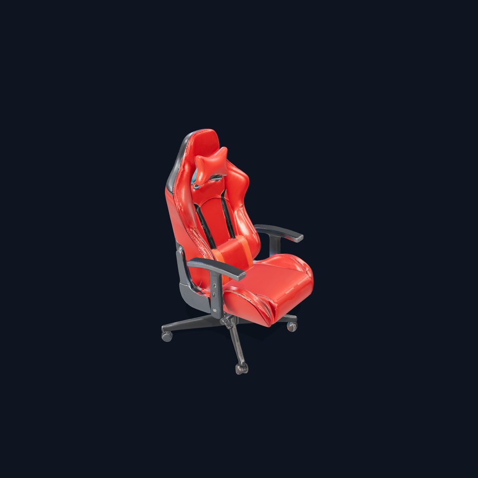 Ergonomic Gaming Chair D Model Pack